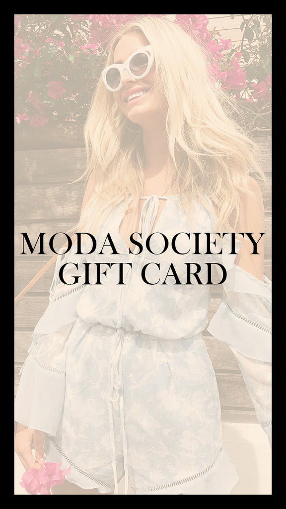 Moda Society Gift Cards